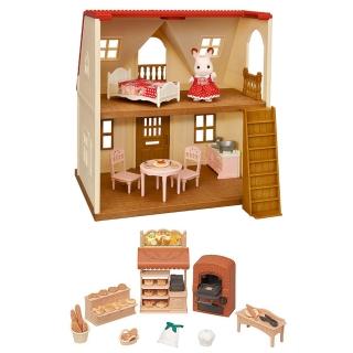 【EPOCH】森林度假別墅烘焙屋禮盒組(Sylvanian Family)