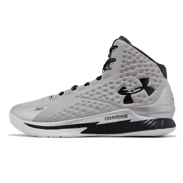 UNDER ARMOUR】籃球鞋Curry 1 BHM 男鞋灰銀運動鞋黑人歷史月UA