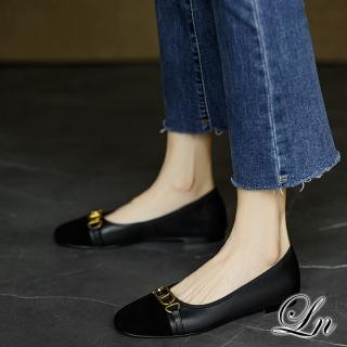 【LN】現貨 溫柔晚風淺口飄飄包頭鞋※(平底/休閒/小香風/售完不補)