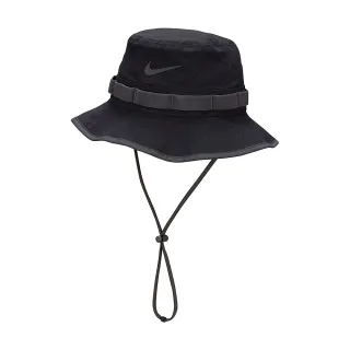 【NIKE 耐吉】帽子 漁夫帽 運動帽 遮陽帽 U NK DF APEX BUCKET SB P 黑 FB5621-010