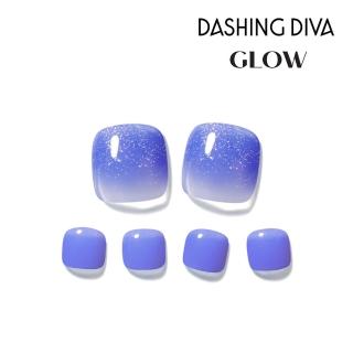 【DASHING DIVA】GLOW足部薄型凝膠美甲貼 空中漫步(最新系列 超薄服貼 免照燈)