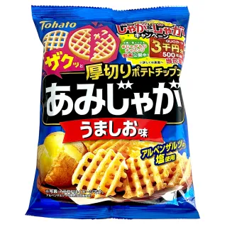 【日本東鳩】厚切網狀洋芋片58g