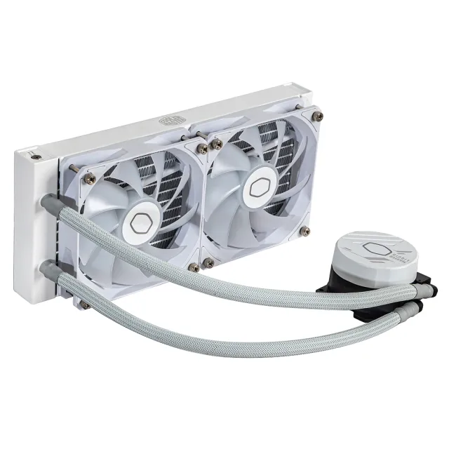 【CoolerMaster】MasterLiquid 240L Core ARGB 白色 水冷散熱器(240L Core ARGB)