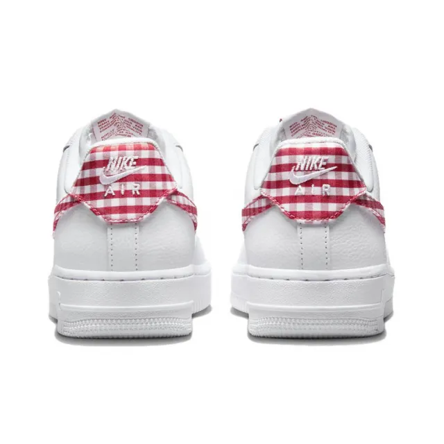 【NIKE 耐吉】Nike Air Force 1 Low Red Gingham 紅白格子 DZ2784-101