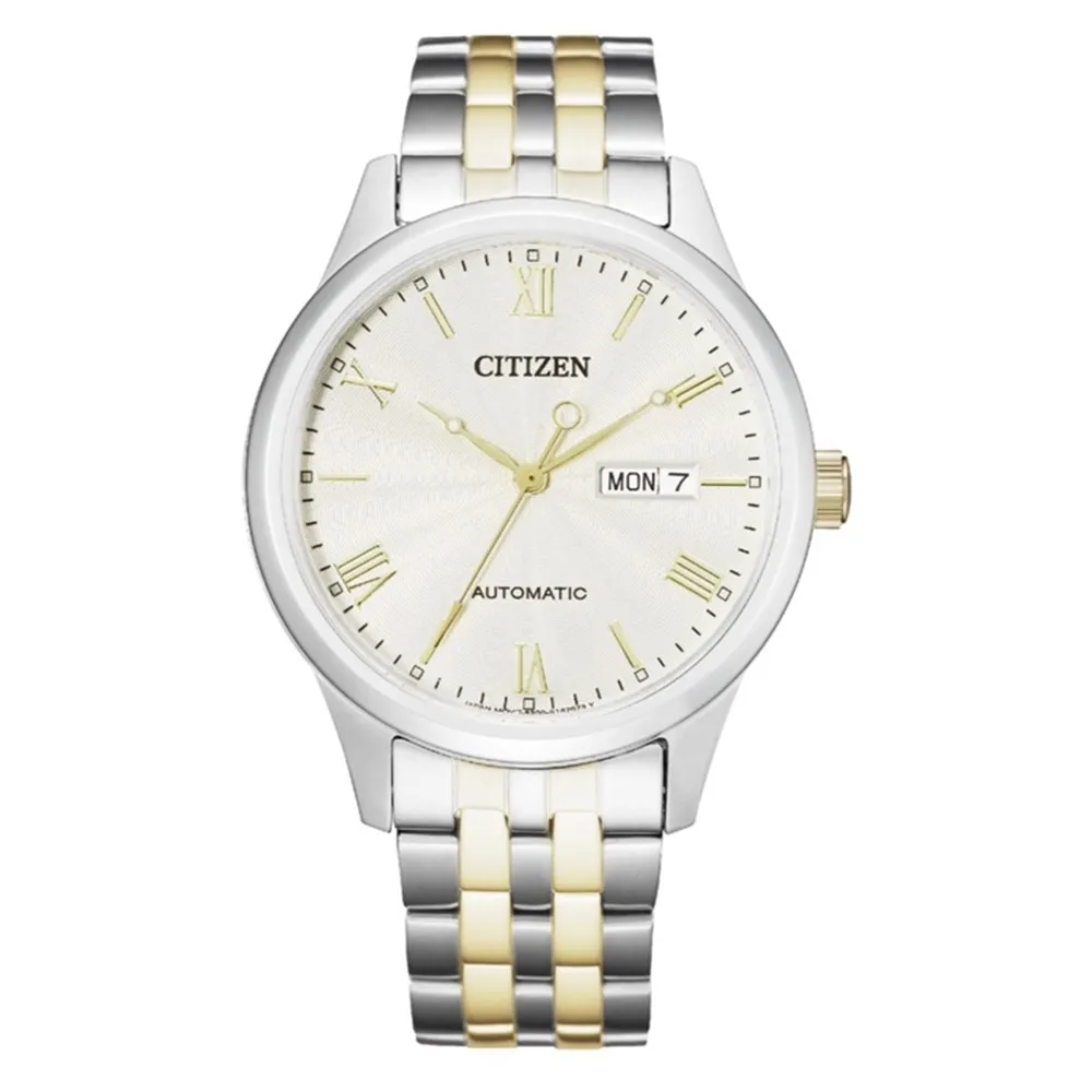 【CITIZEN 星辰】官方授權C1 日曆機械手錶 錶徑40mm-贈高檔6入收藏盒(NH7506-81A)