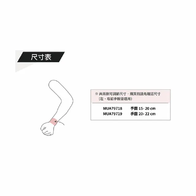 【海夫健康生活館】慕樂 肢體護具 未滅菌 Mueller Hg80腕關節護具-小 左右手兼用(MUA79718)
