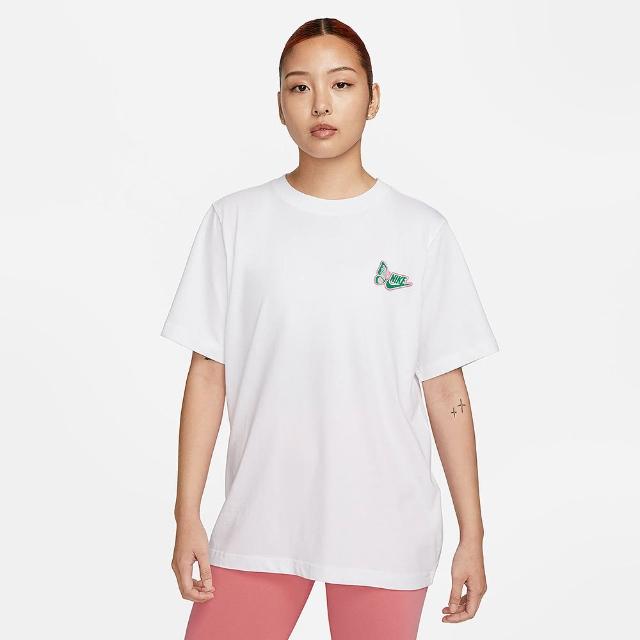 【NIKE 耐吉】上衣 女款 短袖上衣 運動 AS W NSW TEE OC 1 BF 白 FD2548-100