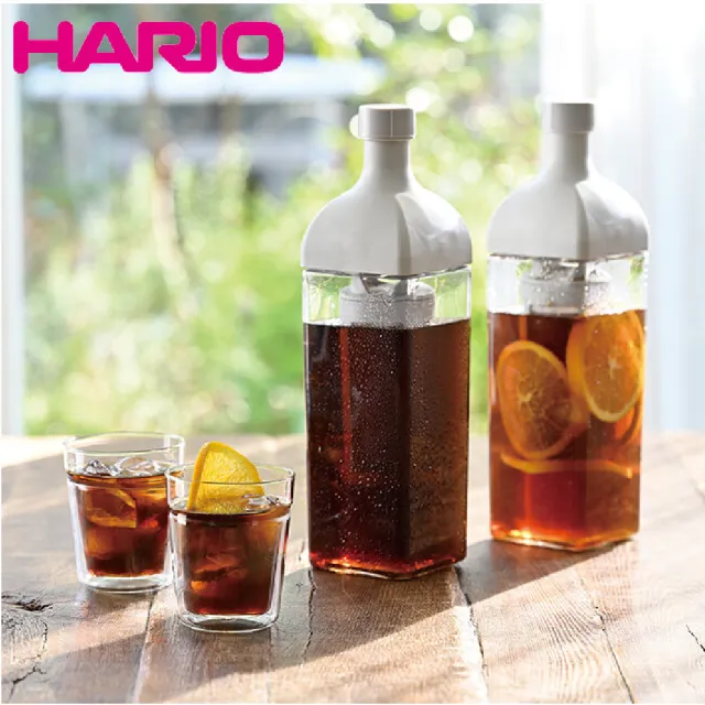 【HARIO】角瓶冷泡冷萃咖啡壺1000ml(KAC-110-PGR)