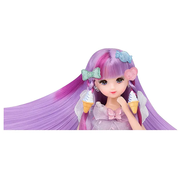 【TAKARA TOMY】Licca 莉卡娃娃 粉彩冰淇淋變髮小萌娃娃