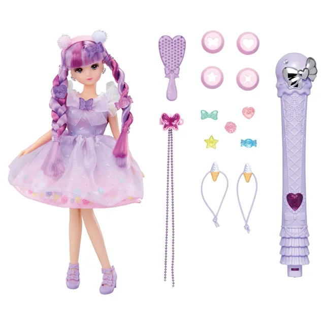 【TAKARA TOMY】Licca 莉卡娃娃 粉彩冰淇淋變髮小萌娃娃