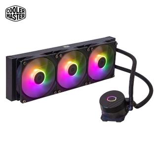 【CoolerMaster】Cooler Master MasterLiquid 360L Core ARGB 黑色 水冷散熱器(360L Core ARGB)