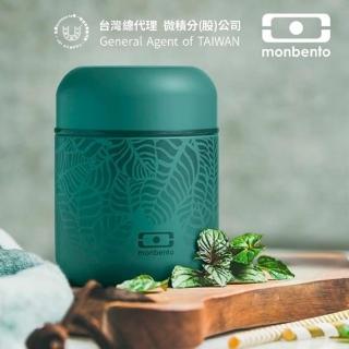 【monbento夢邦多】mb不銹鋼真空膠囊燜燒杯-楓丹白露森林(monbento夢邦多法式便當盒餐盒)