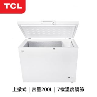 【TCL】200公升 臥式定頻冷凍櫃(F200CFW)