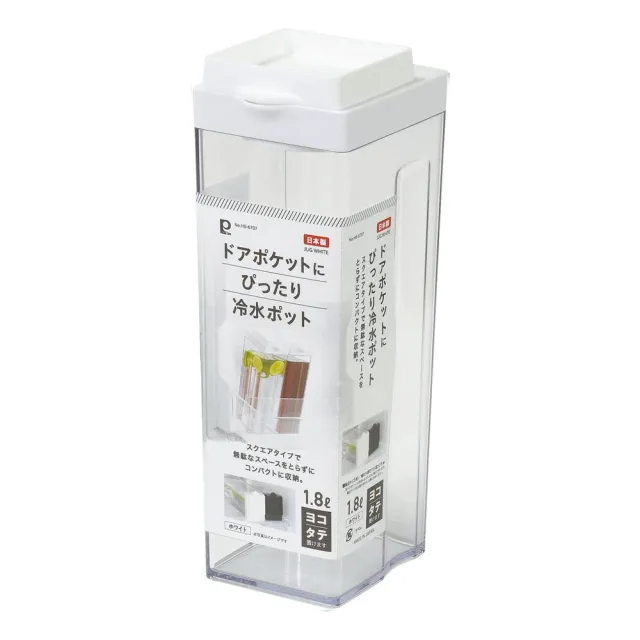 【台隆手創館】日本PEARL橫直兩放冷水壺1.8L