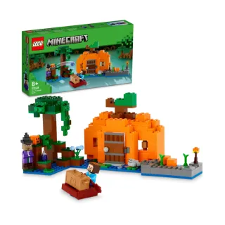 【LEGO 樂高】Minecraft 21248 The Pumpkin Farm(Steve的南瓜園 麥塊)