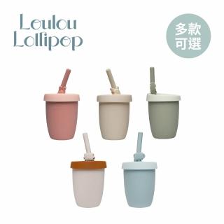 【Loulou lollipop】加拿大 動物造型 兒童矽膠吸管杯 多款可選(學習餐具/兒童餐具/兒童水杯/兒童吸管杯)