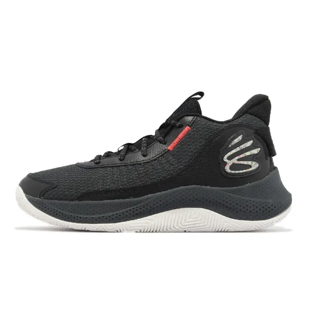 【UNDER ARMOUR】籃球鞋 Curry 3Z7 男鞋 黑 灰 子系列 緩衝 運動鞋 UA(3026622100)