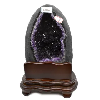 【鑫運來】◎頂級5A烏拉圭山形紫水晶洞(4-5kg)