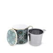 【T2 Tea】巴哈風格骨瓷馬克杯含濾茶器(黑色 Baha Blends Mug Black Mug With Infuser)