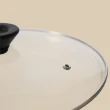 【MEYER 美亞】萬用強化玻璃鍋蓋20cm(可層疊收納/有排氣孔/鎧甲系列)