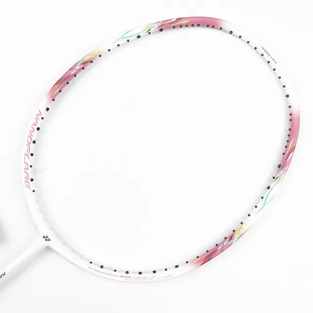 【YONEX】NANOFLARE 70羽球拍4U白X胭脂紅(NF70)