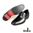 【Waltz】舒適包覆 素面側V簡約 紳士鞋 真皮皮鞋(212656-02 華爾滋皮鞋)