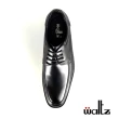 【Waltz】舒適包覆 素面側V綁帶 紳士鞋 真皮皮鞋(212657-02 華爾滋皮鞋)
