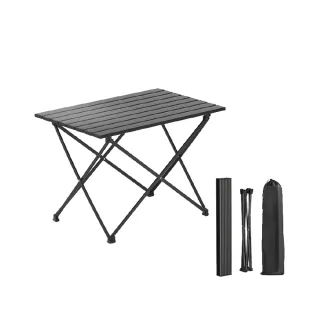 【路比達】戶外露營鋁合金蛋捲桌-大號(露營、摺疊桌、蛋捲桌)