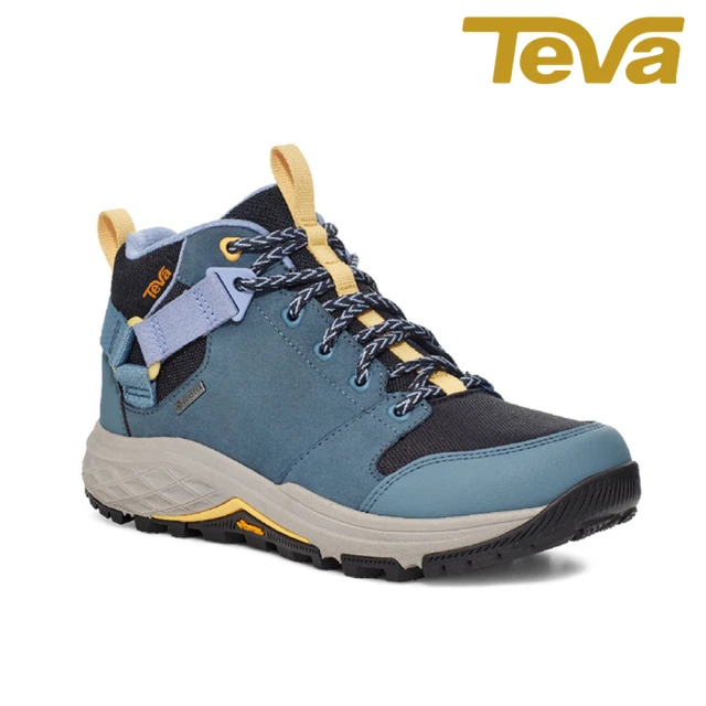 TEVA Grandview GTX 女 高筒防水黃金大底登山鞋/防水 幻像藍(TV1106832BLMI)