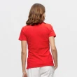 【NAUTICA】女裝 修身素面短袖POLO衫(紅)