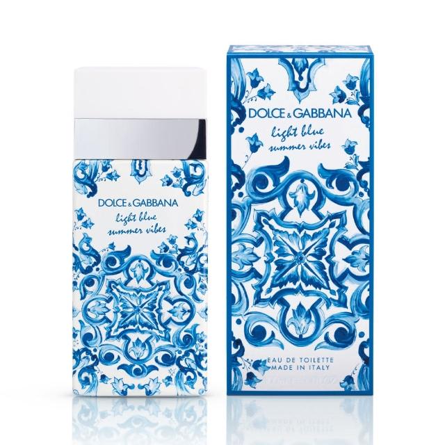 【DOLCE&GABBANA 杜嘉班納】D&G Light Blue 淺藍心動印記女性淡香水100ML(專櫃公司貨)