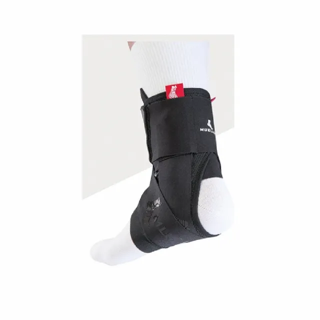 【海夫健康生活館】慕樂 肢體護具 未滅菌 Mueller TheOne超輕鞋帶式 踝關節護具 33-35cm(MUA48885)