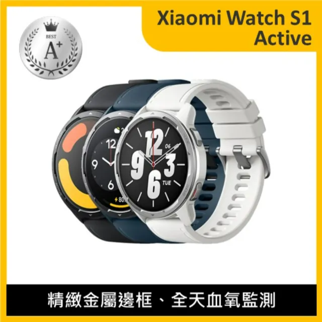 小米】A+級福利品Xiaomi Watch S1 Active - momo購物網- 好評推薦-2023