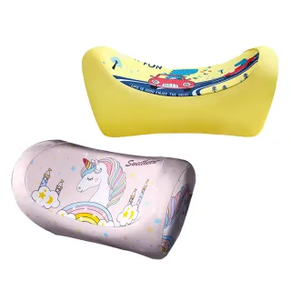 【JUUQEE】汽車卡通記憶棉頭枕 車載兒童睡眠護頸枕 車用座椅頭靠枕