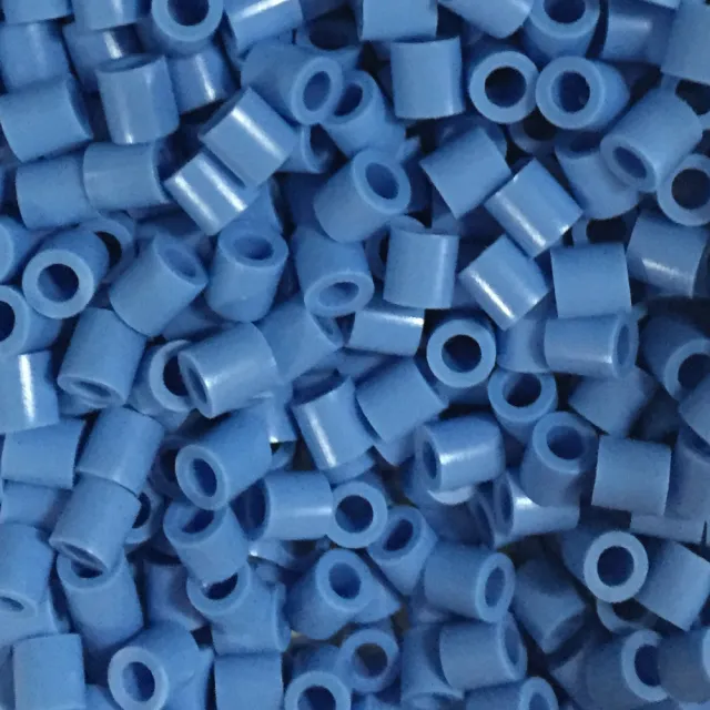 《Perler 拼拼豆豆》1000顆單色補充包-52粉藍色