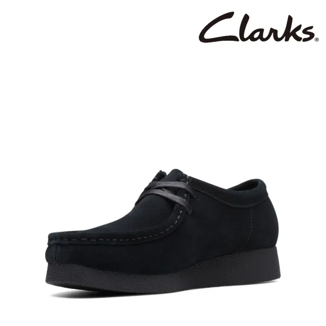 Clarks】女鞋Wallabee EVO Sh 經典升級原創工藝兩眼孔袋鼠鞋(CLF74746C