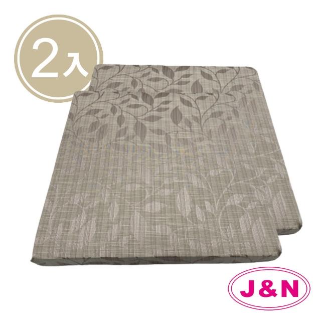 【J&N】花蜜緹花立體坐墊 - 55x55cm(卡其-2入組)