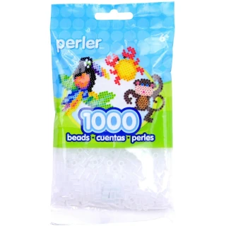 《Perler 拼拼豆豆》1000顆單色補充包-19透明