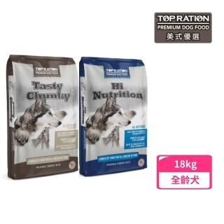 【TopRation 美式優選】火雞+羊肉全齡犬糧18.14kg(狗飼料、犬糧)