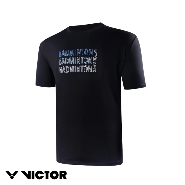 VICTOR 勝利體育 2023台灣城市 T-Shirt BADMINTON 中性(T-2313 F 淺藍)