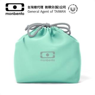 【monbento夢邦多】mb便當束口袋-抹茶綠(monbento夢邦多法式便當盒餐盒)