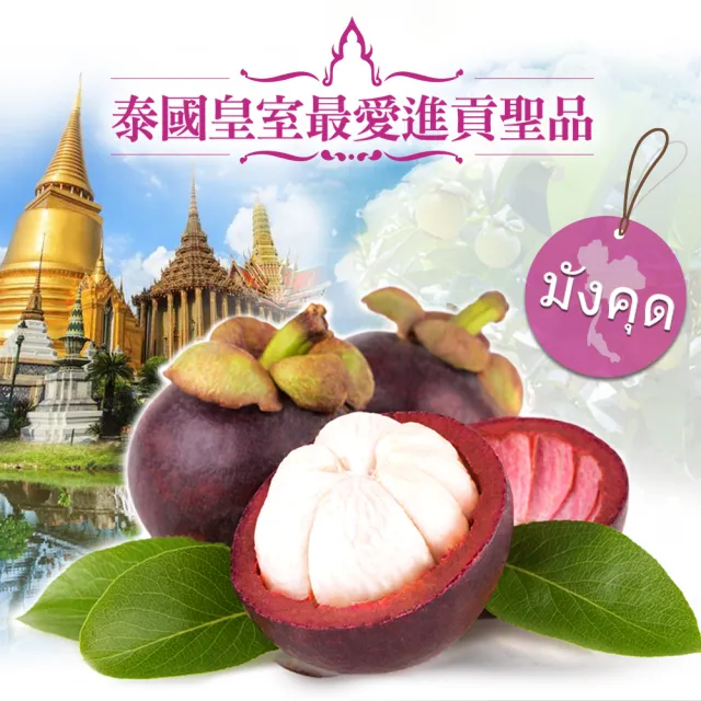 【愛上鮮果】泰國進口鮮凍山竹500g±5%x9包(水果皇后之稱)