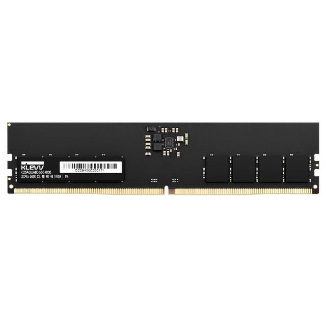【KLEVV 科賦】DDR5 5600 16GB 桌上型記憶體 (KD5AGUA80-56G460A)
