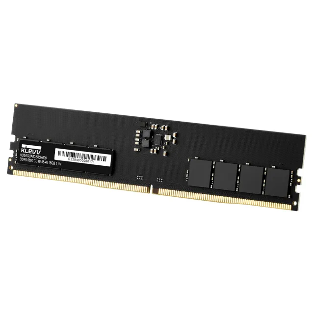 【KLEVV 科賦】DDR5 5600 16GB 桌上型記憶體 (KD5AGUA80-56G460A)
