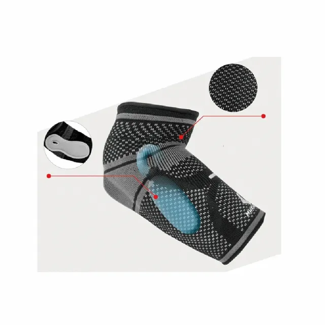【海夫健康生活館】慕樂 肢體護具 未滅菌 Mueller E-700專業型肘關節護具 肘關節圍28-33cm(MUA78883)