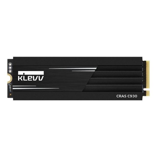 【KLEVV 科賦】CRAS C930 2TB Gen4 PCIe 4.0 SSD固態硬碟 (讀7400MB/寫6800MB)