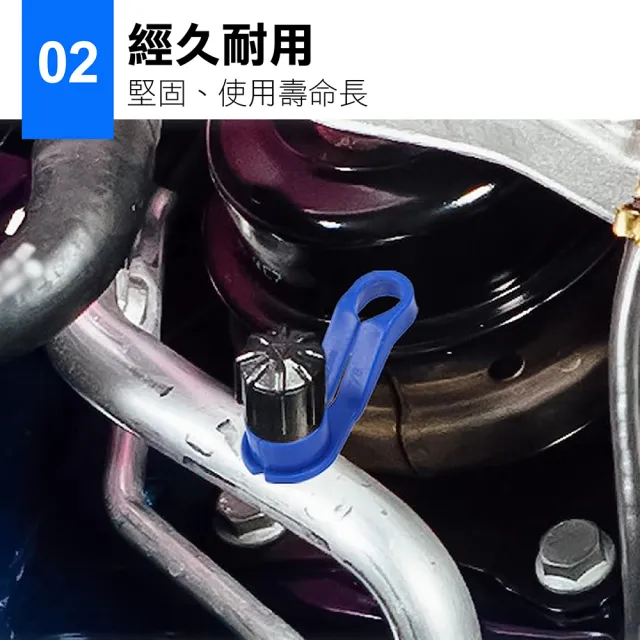 【kurumapop】汽車冷媒拆卸工具 7件組(油管拆卸器/拆管工具)
