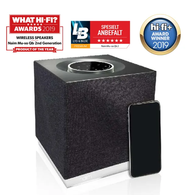 【英國 Naim】Audio Mu-so Qb 2nd Gen 無線音樂系統 音寶公司貨(HI-FI級專業揚聲器)