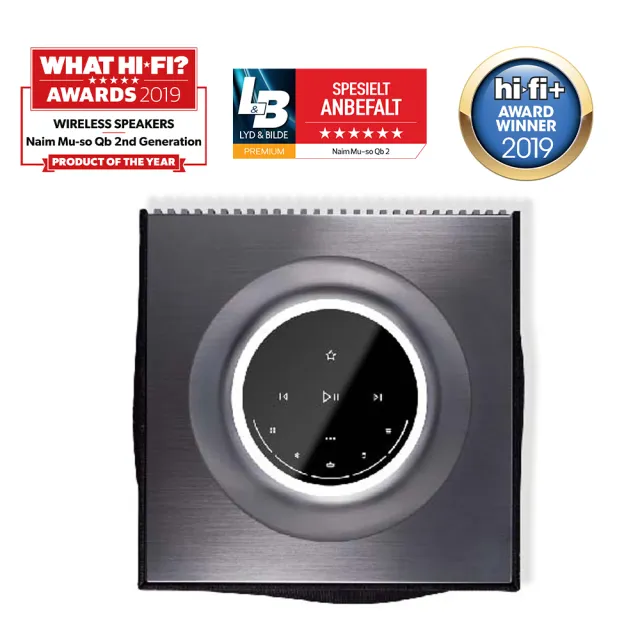 【英國 Naim】Audio Mu-so Qb 2nd Gen 無線音樂系統 音寶公司貨(HI-FI級專業揚聲器)