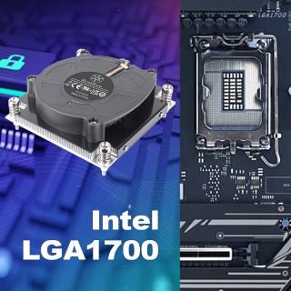 【SilverStone 銀欣】XE01-1700A(LGA1700腳位 1U伺服器 散熱器)